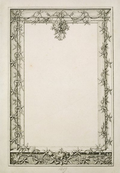 Decorative Border by Philipp Otto Runge